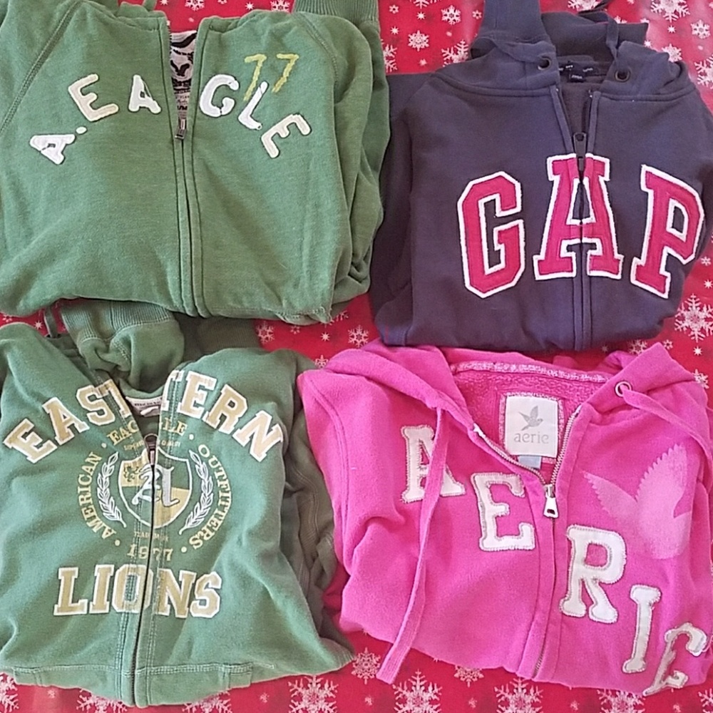 !DONATED! Batch of full zip hoodies